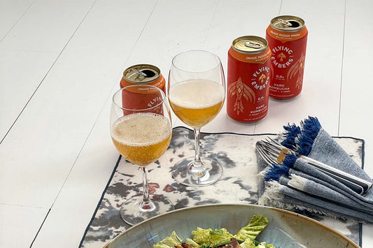 10 Hard Kombucha Food Pairings for Your Next Dinner Party